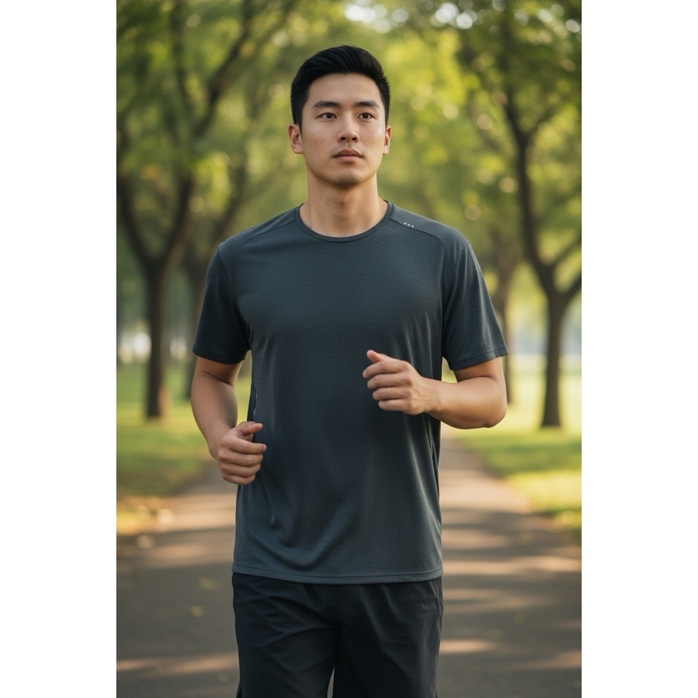 Lululemon Metal Vent Tech Short Sleeve Running Shirt‎ Men's Est XL Charcoal Gray